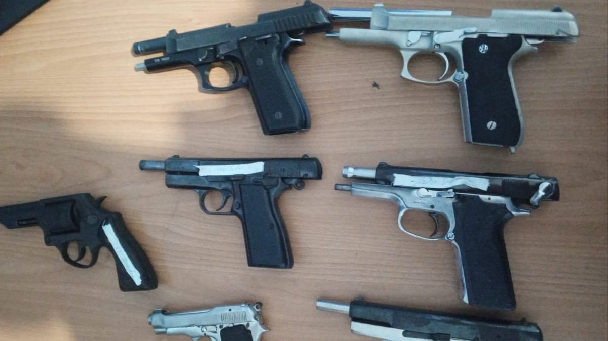 Armas de fuego ilegales