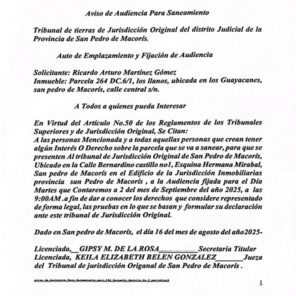 AVISO